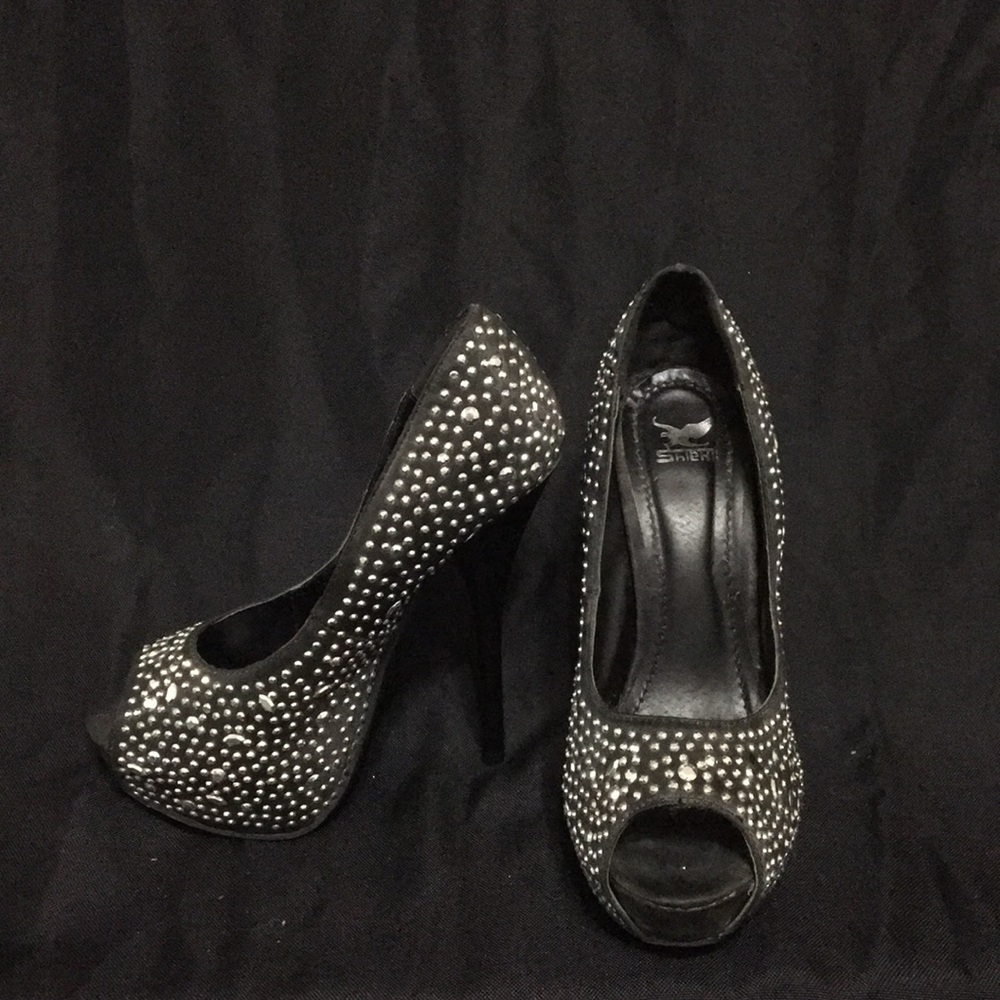 Studded heels